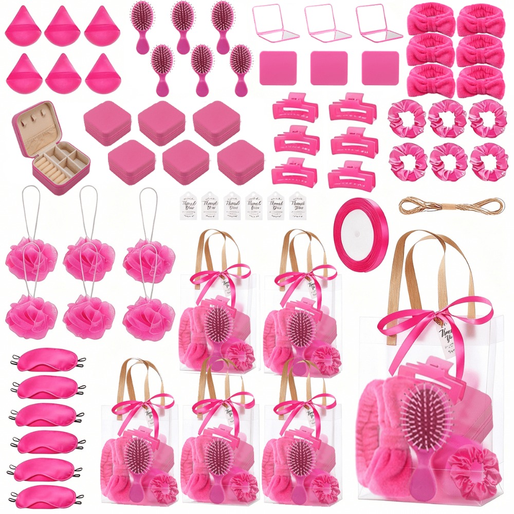Hair Clips - Zestaw prezentowy spa dla gości weselnych