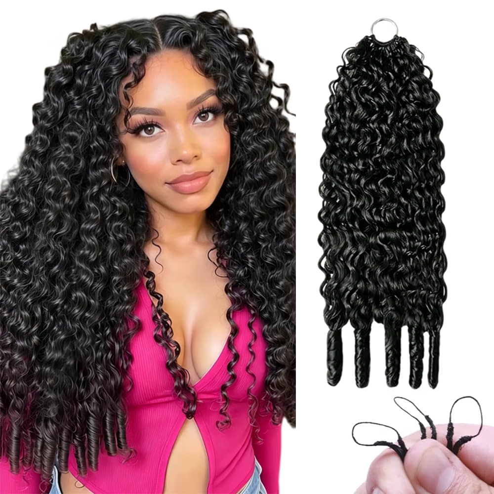 Hair Bundles - Burmese Curly Miracle Knots – włosy