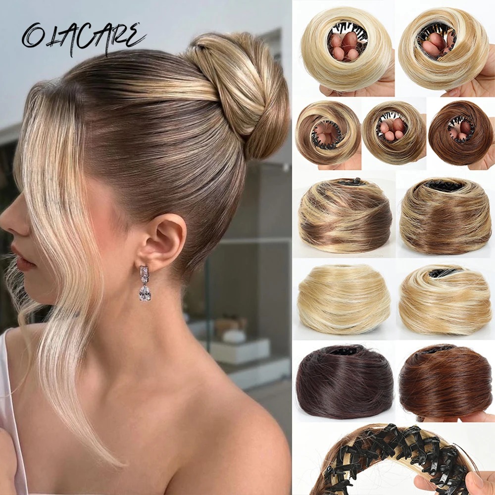 Claw Clip Messy Bun Hair Piece - Syntetyczny mini klips do włosów w
