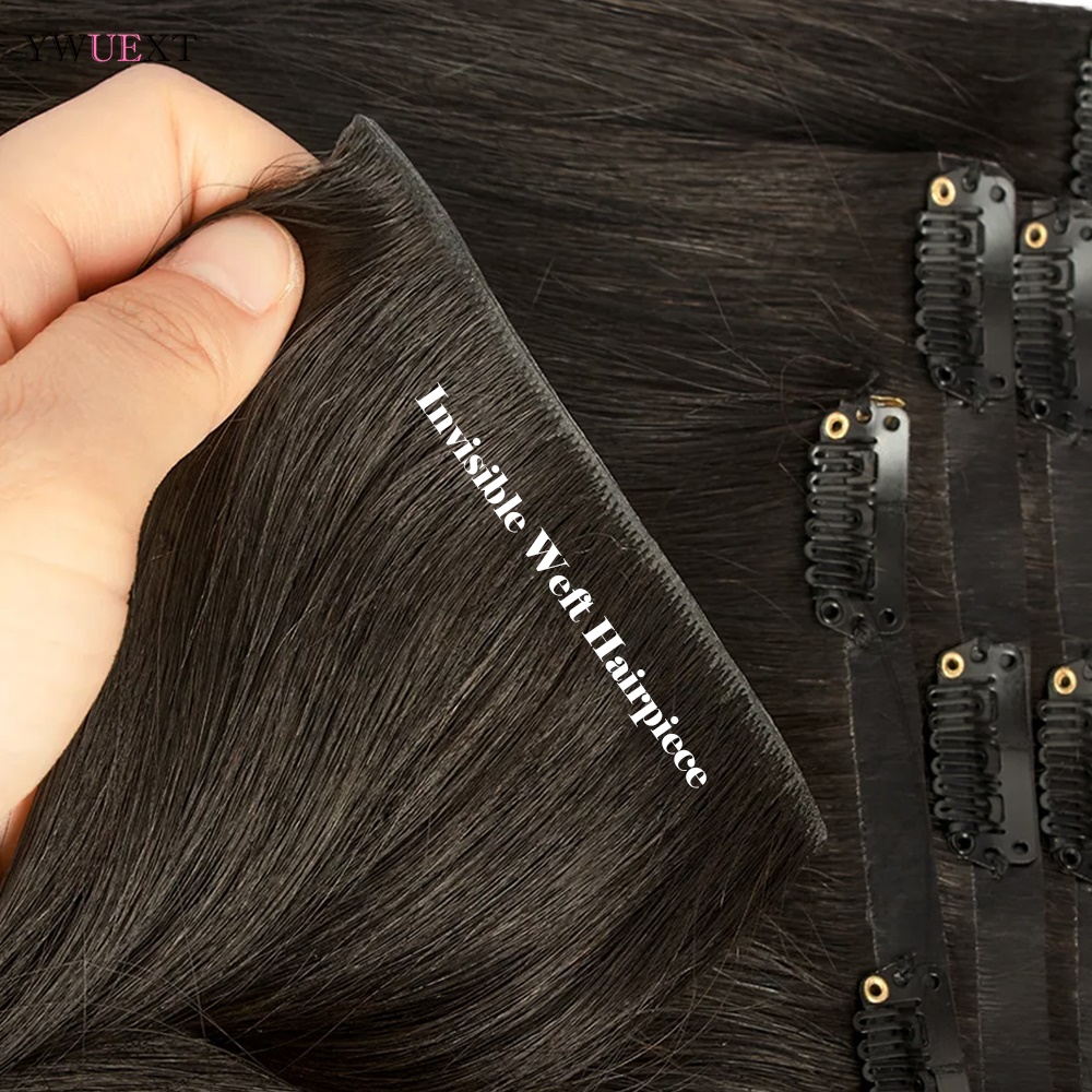 Niewidoczne doczepiane włosy n – Seamless Clip In Hair Extensions Human Hair recenzja i cena