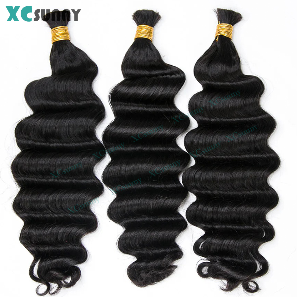Luzem ludzkich włosów do zapla – Water Wave Bulk Human Hair For Braiding recenzja i cena