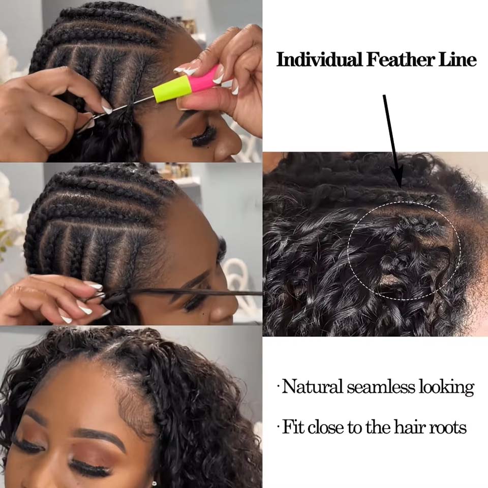 12A Burmese Curly Feather Croc – Invisible Tape In Extensions Real Hair recenzja i cena