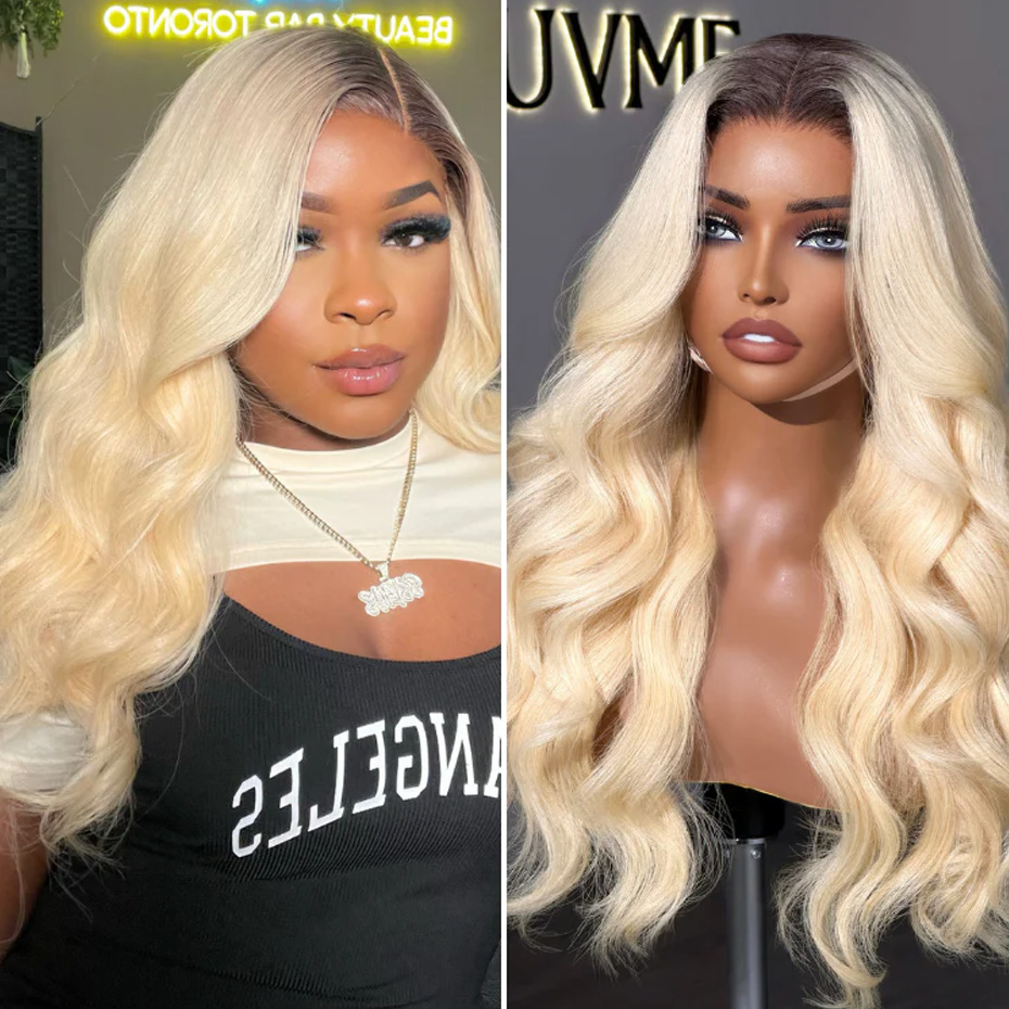 Peruki z naturalnych włosów w  – 613 Blonde Body Wave Lace Front Wig recenzja i cena