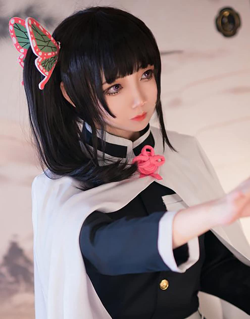 Peruki Anime Kimetsu No Yaiba  – Synthetic Braided Wigs For Black Women recenzja i cena