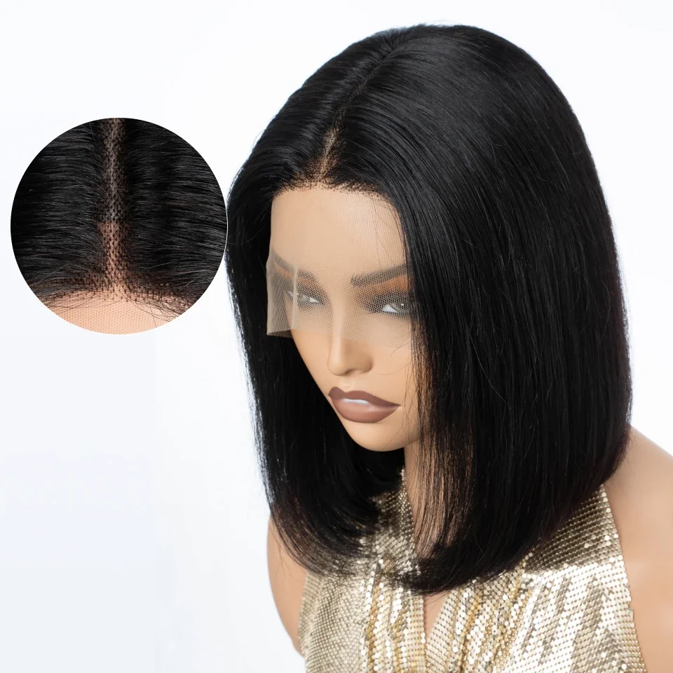 Proste peruki z krótkim bobem  – Glueless Wear And Go Human Hair Wig recenzja i cena
