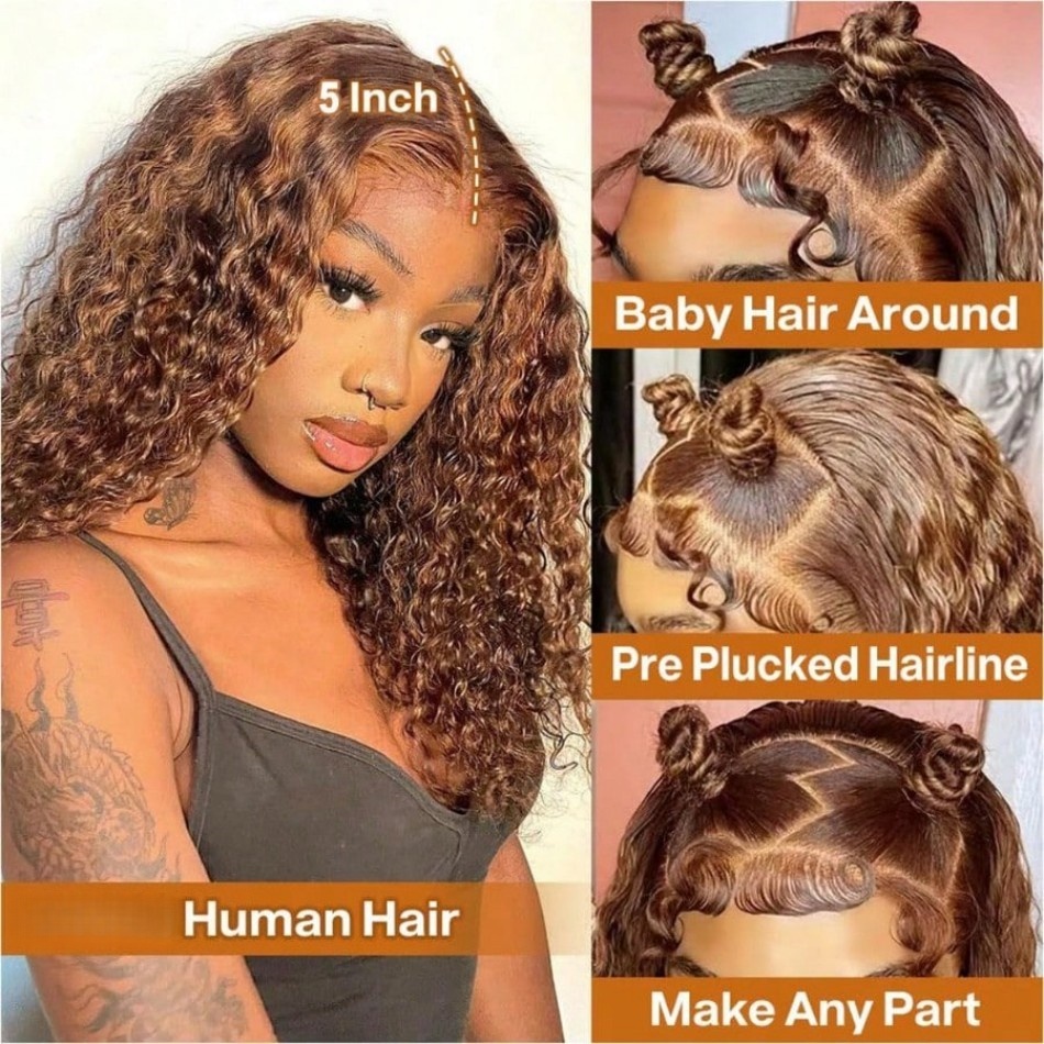 P4/27 – peruka z krótkimi, krę – Glueless Wear And Go Human Hair Wig recenzja i cena