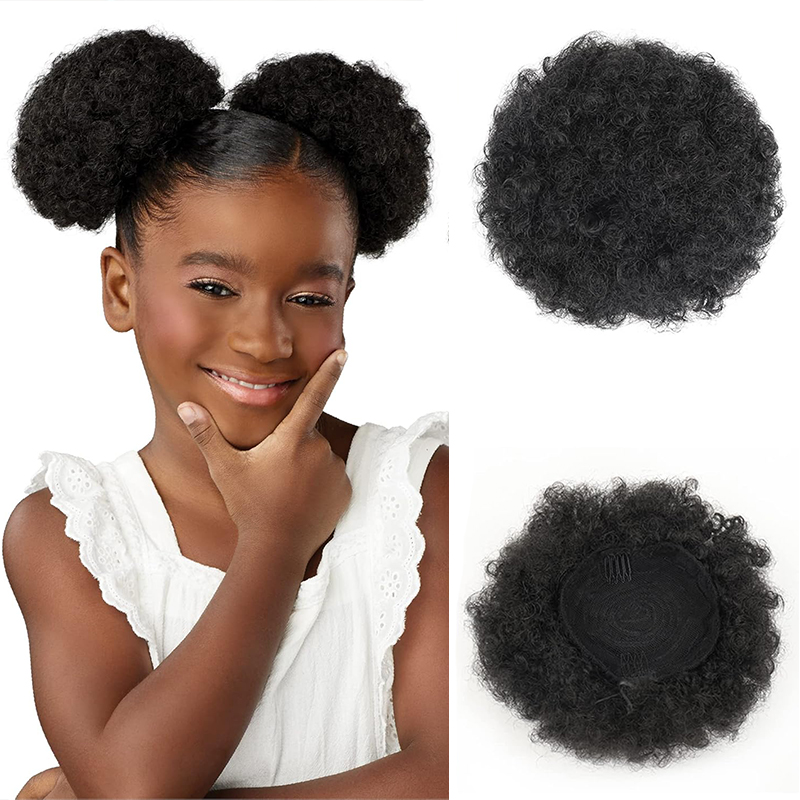 Syntetyczny Afro Puff kucyk ze – Drawstring Afro Curly Puff Ponytail recenzja i cena