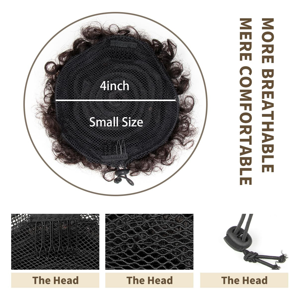Syntetyczny Afro Puff kucyk ze – Drawstring Afro Curly Puff Ponytail recenzja i cena