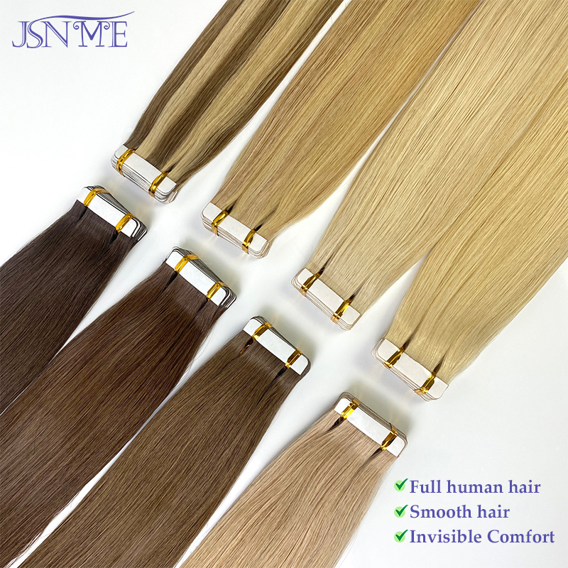 Doczepiane włosy na taśmie JSN – Invisible Tape In Extensions Real Hair recenzja i cena
