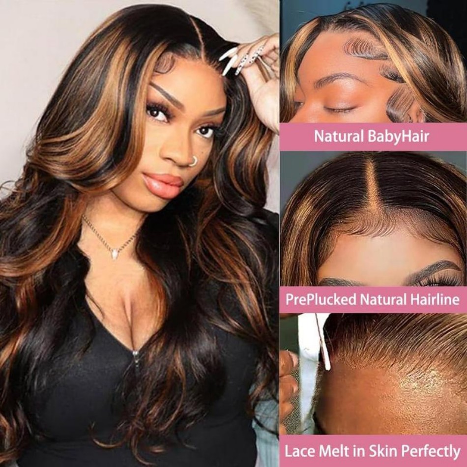 Peruki z ludzkich włosów P1B30 – Hd Lace Frontal Wig Human Hair Pre Plucked recenzja i cena