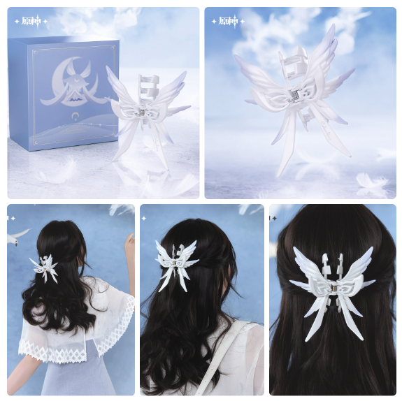 Oficjalny cosplay z gry Genshi – Hair Clips recenzja i cena