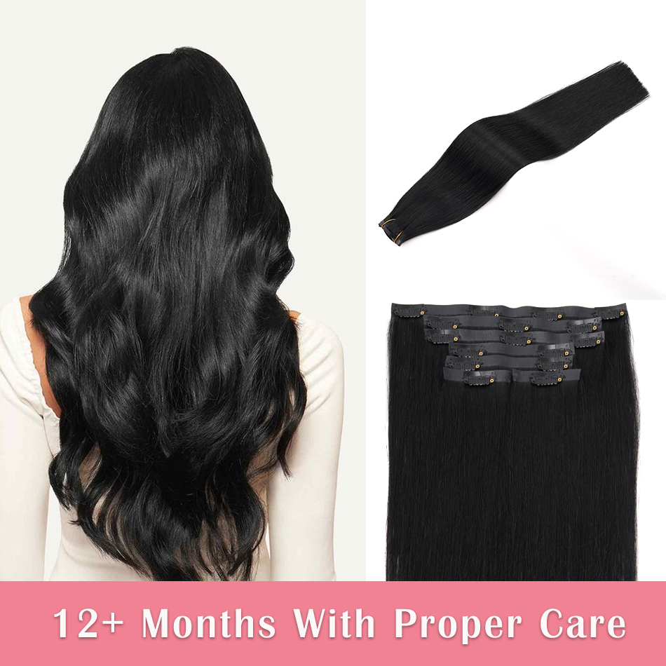Bezszwowe doczepiane włosy nat – Seamless Clip In Hair Extensions Human Hair recenzja i cena