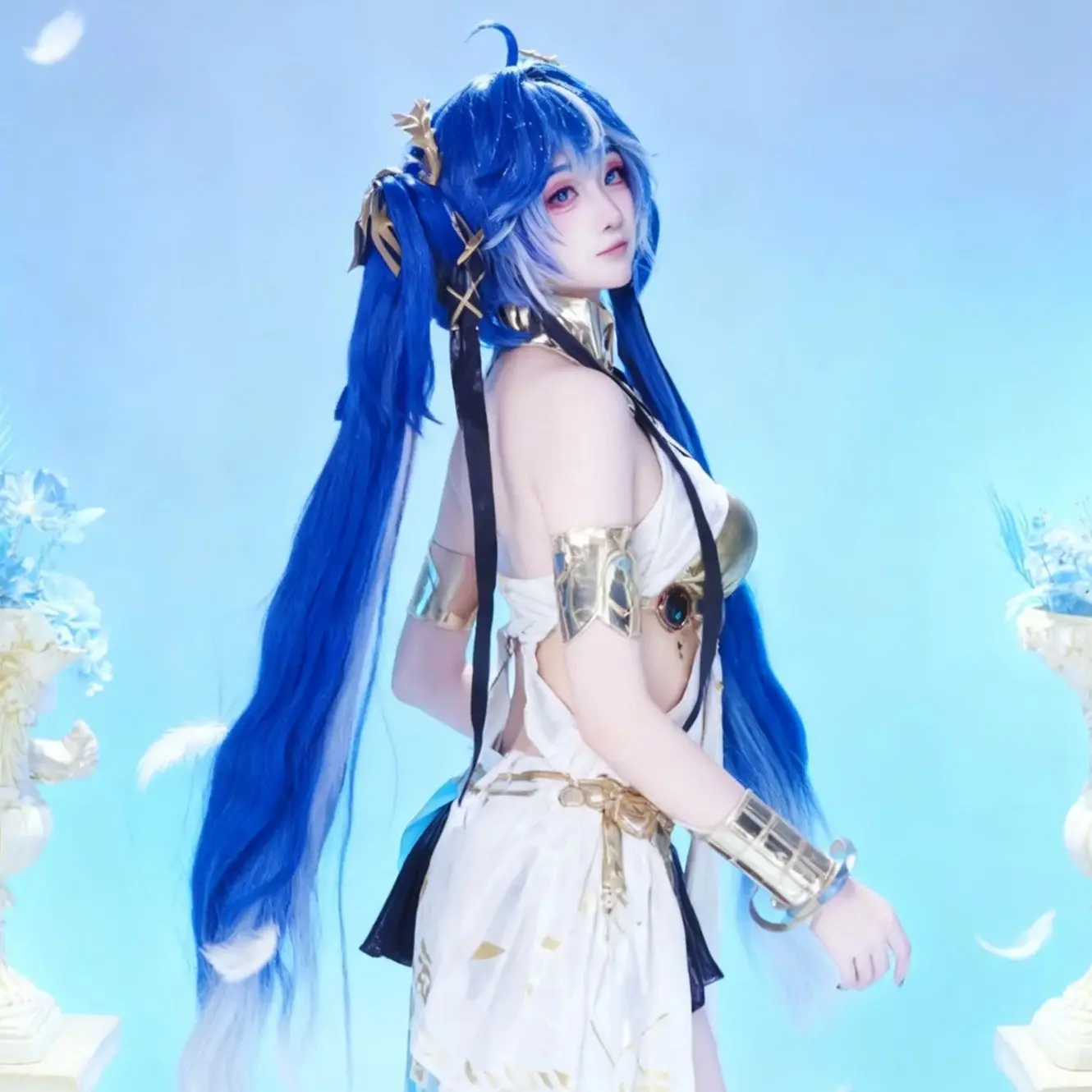 Peruka do cosplayu Iuno z gry  – Synthetic Wigs recenzja i cena