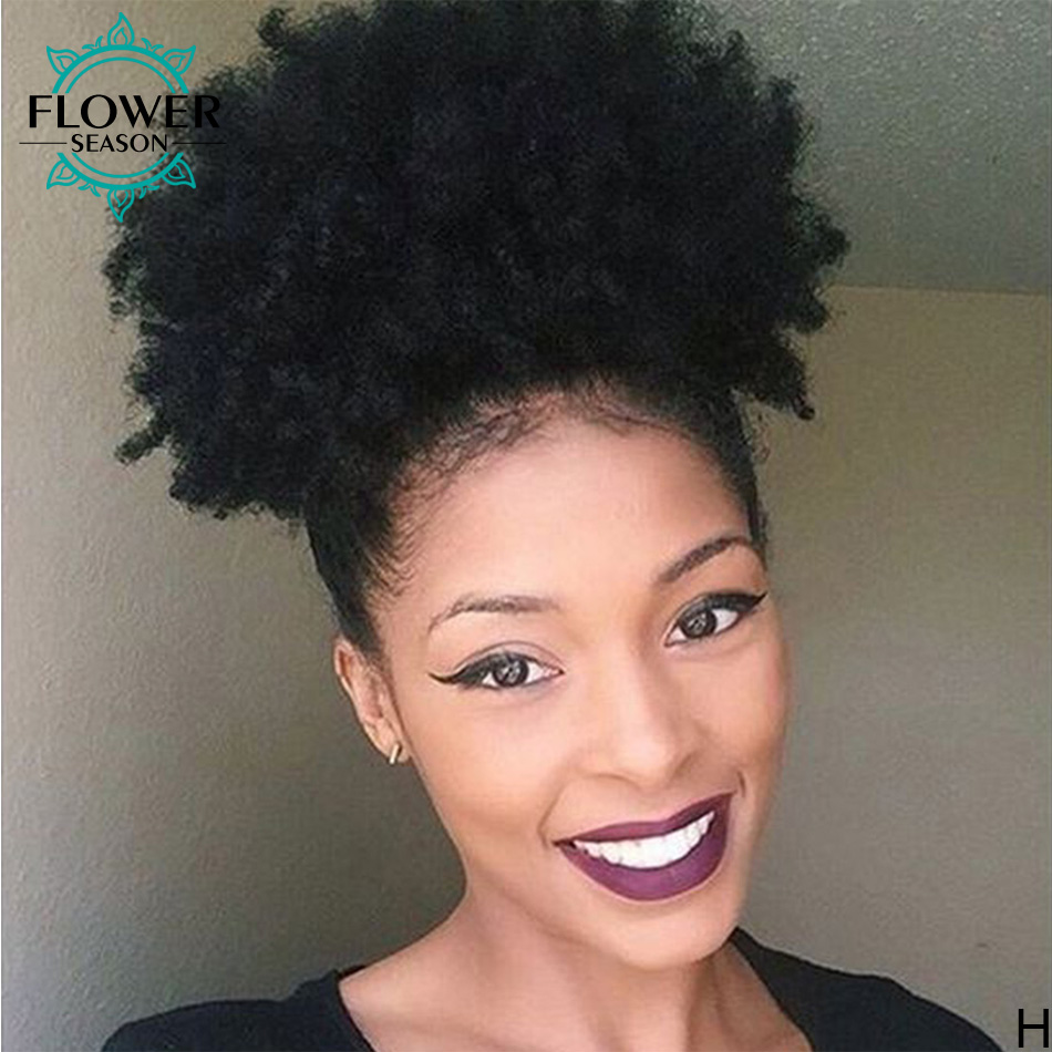 Afro perwersyjne kręcone sznur – Seamless Clip In Hair Extensions Human Hair recenzja i cena